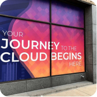 Custom storefront banners and signs